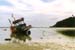 Boat beached